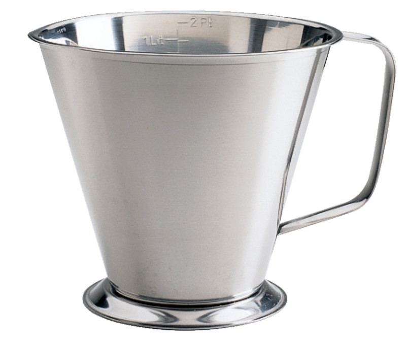 Mesure graduée inox Ø 16 cm 20,5x17,4x18,5 cm 2 L De Buyer