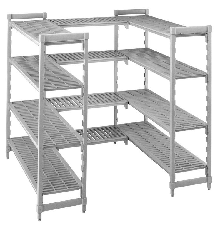 Rayonnage acier 108 cm x 170 cm 800 kg 4 étagères Camshelving Cambro