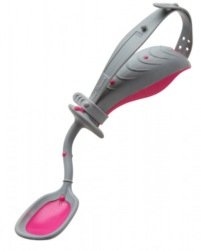Cuillère gris polypropylène (pp) Flex Ergo Saint Romain