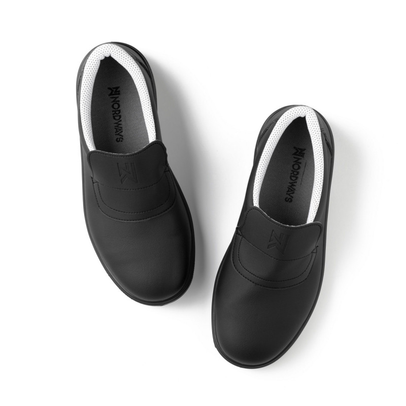 Chaussures mocassin de sécurité mixte noir 41 Tony Nordways