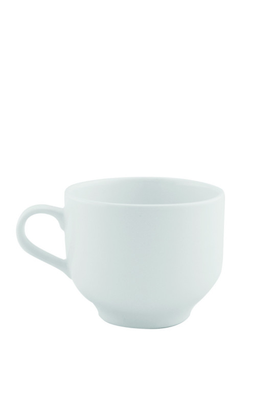 Tasse à thé rond blanc porcelaine 23 cl Ø 9 cm Brasserie Astera