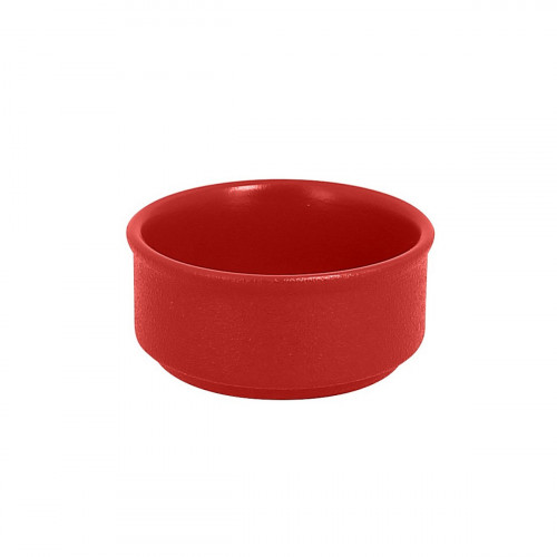 Ramequin rond rouge porcelaine vitrifiée Ø 8 cm Neo Fusion Rak