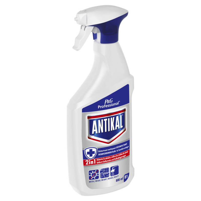 Spray anticalcaire désinfectant 800 ml Antikal