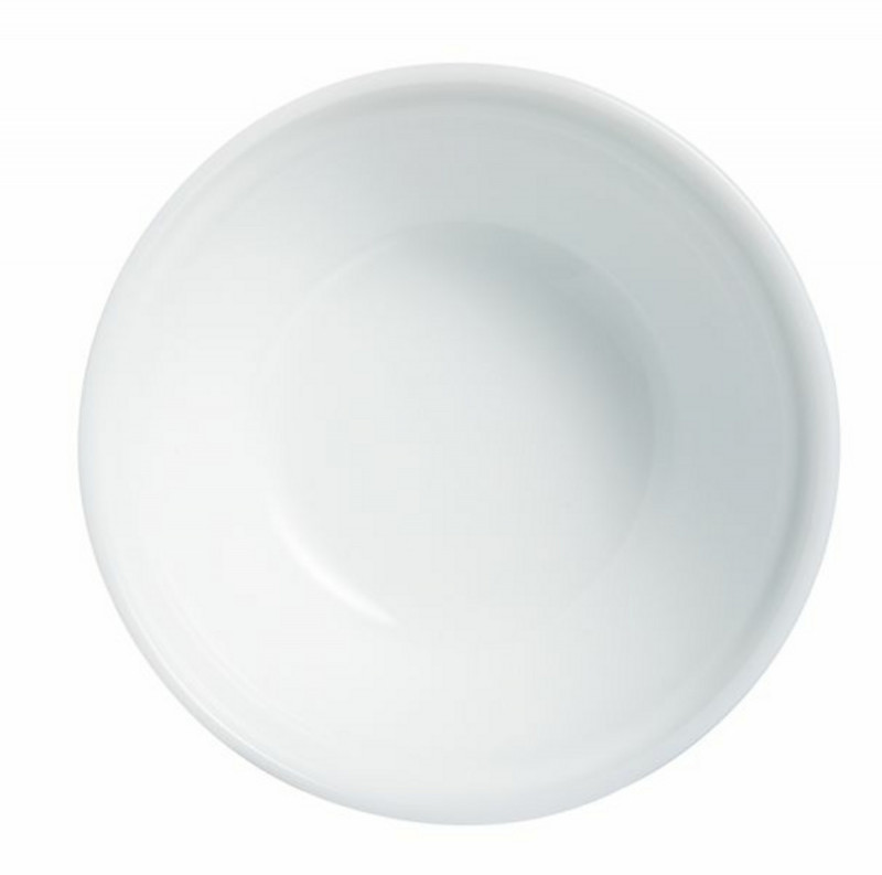 Bol à salade rond blanc verre opal Ø 17,15 cm Restaurant Blanc Arcoroc