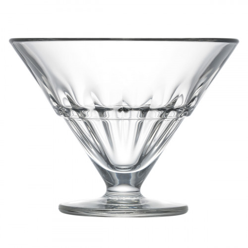 Coupe à dessert transparent verre pressé Ø 13 cm Excelsior La Rochere