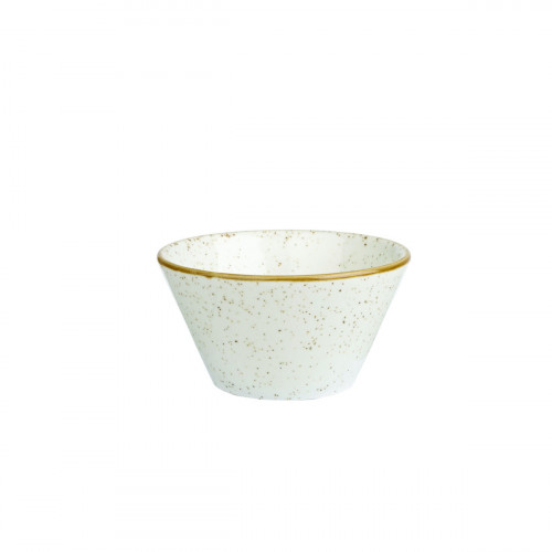 Pot à sauce rond barley white porcelaine vitrifiée Ø 8 cm Stonecast Churchill