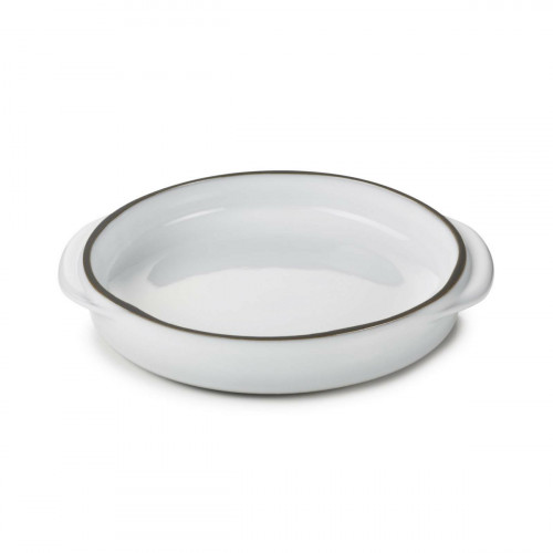 Cassolette rond blanc porcelaine culinaire Ø 14 cm Caractère Revol