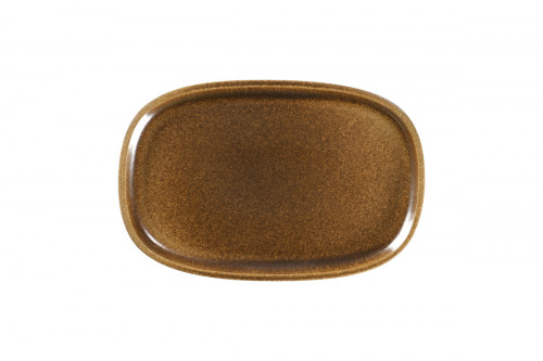 Plat rectangulaire bronze porcelaine 30,2 cm Rakstone Ease Rak