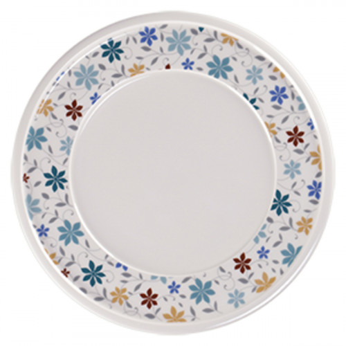 Assiette plate blanc porcelaine Ø 27,6 cm Rakstone Ease Décor Summer Rak