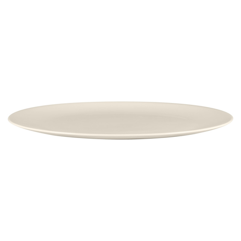 Assiette coupe plate rond ivoire porcelaine Ø 30 cm Bravura Rak