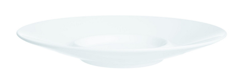 Sous tasse rond blanc verre opal Ø 14 cm Intensity Baril Arcoroc