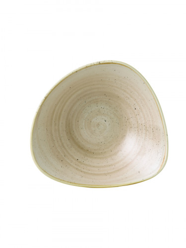 Bol triangulaire Nutmeg Cream porcelaine vitrifiée 18,5 cm Stonecast Churchill