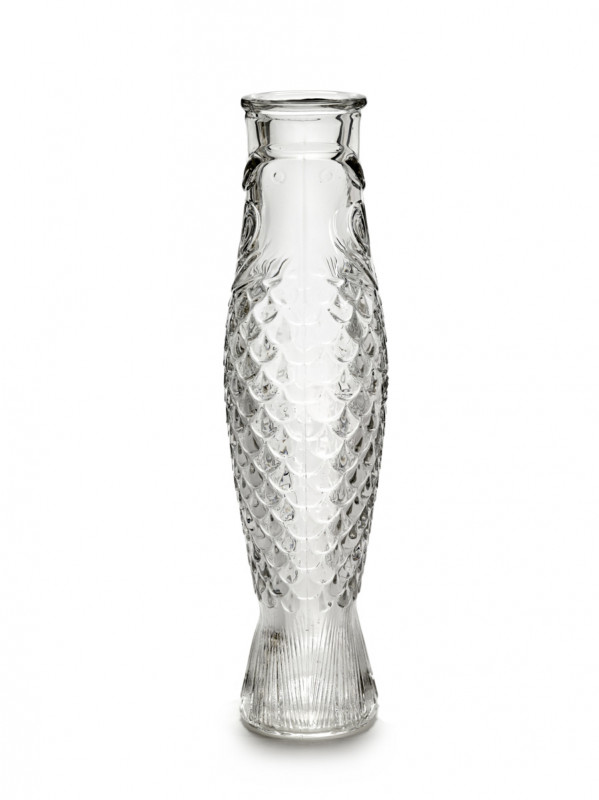 Carafe irrégulier verre pressé 85 cl Fish&fish Serax