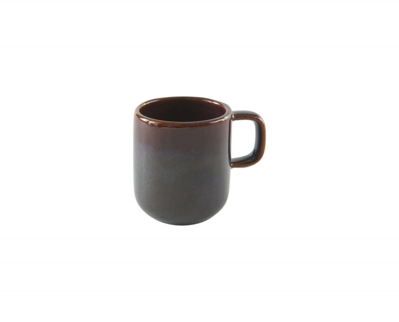 Tasse expresso Marron Bleu grès 9 cl Ø 5,5 cm Amber Accolade