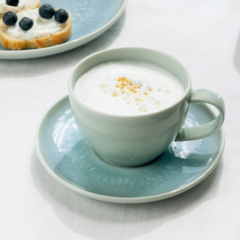 Sous-tasse à café rond blueberry porcelaine Ø 15 cm Crafted Villeroy & Boch