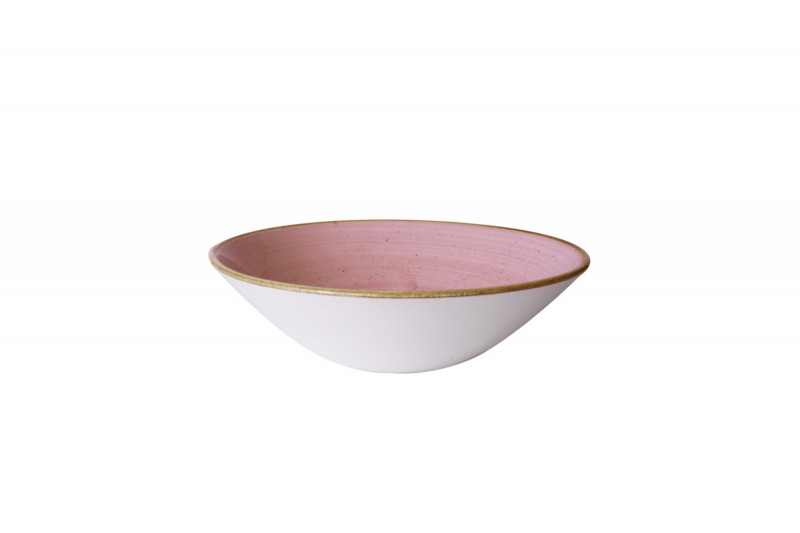 Bol rond Petal Pink porcelaine vitrifiée Ø 22 cm Stonecast Churchill