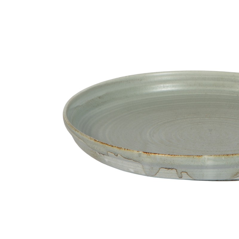 Assiette plate gris porcelaine Ø 27 cm Haven Urban Accolade