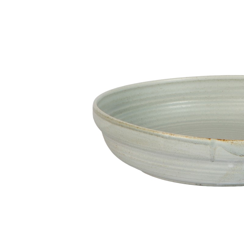 Assiette creuse gris porcelaine Ø 21 cm Haven Urban Accolade