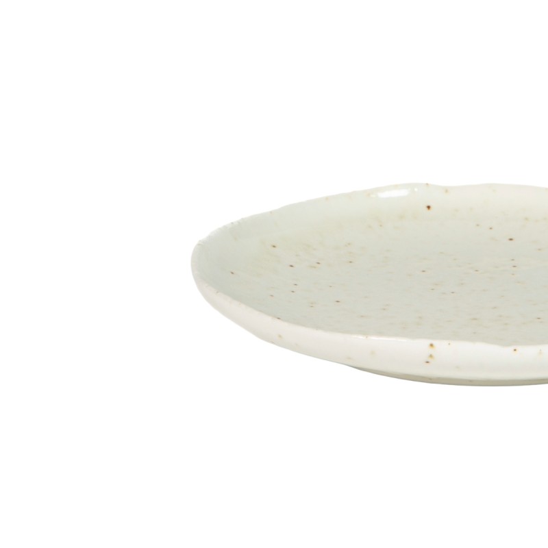 Assiette plate blanc porcelaine Ø 20,5 cm Kaji Luna Accolade